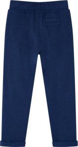 vidaXL Spodnie dziecięce ze sznurkiem, granatowe, 116 2