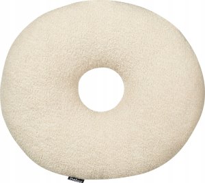 Beliani 2 poduszki dekoracyjne litery teddy beżowe HESPERIS 7