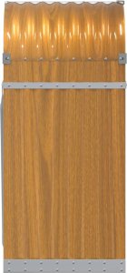 Drewutnia vidaXL Stojak na drewno, jasny brąz, 40x45x100 cm, stal galwanizowana 5