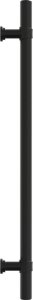 vidaXL Uchwyty do szafek, 20 szt., czarne, 224 mm, stal nierdzewna 6