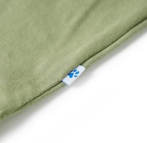 vidaXL Koszulka dziecięca, z bramką do piłki nożnej, jasne khaki, 116 5