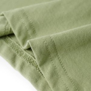 vidaXL Koszulka dziecięca, z bramką do piłki nożnej, jasne khaki, 116 6