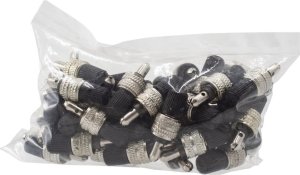 Inne Zawór wentyla dętki typu Dunlop DV, Alligator, z nakrętką, 50 szt. 5