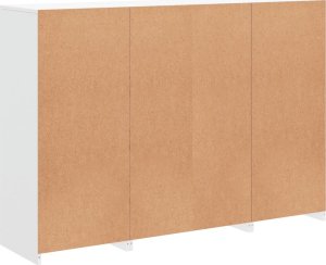 vidaXL vidaXL Szafki z oświetleniem LED, 3 szt., białe 10