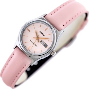 Zegarek Casio Zegarek marki Casio model LTP-V006L kolor Różowy. Akcesoria damski. Sezon: Cały rok NoSize 2