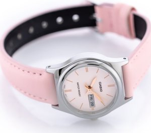 Zegarek Casio Zegarek marki Casio model LTP-V006L kolor Różowy. Akcesoria damski. Sezon: Cały rok NoSize 5
