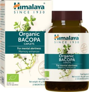 Himalaya Himalaya Organiczna Bacopa - 60 tabletek 1