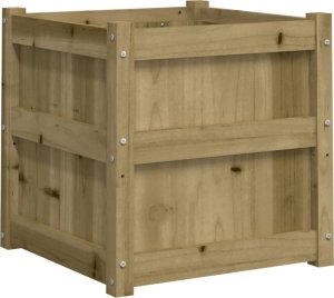 vidaXL Donice ogrodowe, 2 szt., impregnowane drewno sosnowe 5