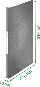 Leitz L:Display Book WOW A4 PP 40pock. 4