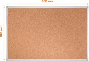 Nobo N:Cork Noticeboard Essentials 900x600mm 2