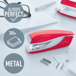 Zszywacz Leitz L:Stapler NeXXt WOW 30sh red 2