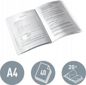 Leitz L:Display Book WOW A4 PP 20pock. 3