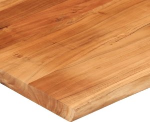 vidaXL Blat biurka, 90x80x2,5 cm, drewno akacjowe 7