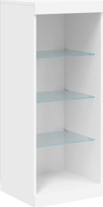 vidaXL vidaXL Szafki z oświetleniem LED, 3 szt., białe 8