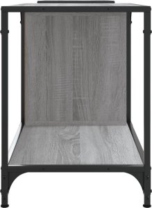 vidaXL Szafka pod telewizor, szary dąb sonoma, 203x37x50 cm 5