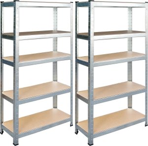 Humberg Regał metalowy magazynowy zestaw 2 szt 180 x 90 x 40 cm Humberg HR-812 14
