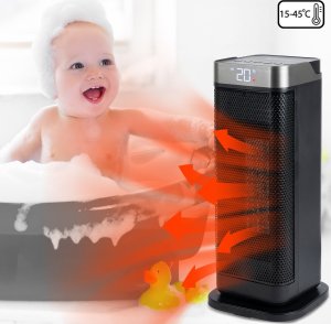 Termowentylator Maltec Termowentylator Grzejnik Elektryczny Farelka Ogrzewacz 2000W Ptc Led Pilot 11