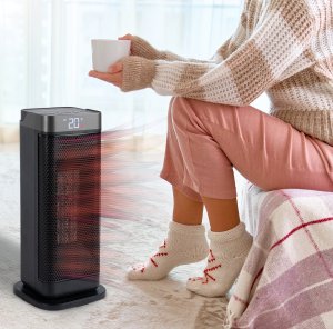 Termowentylator Maltec Termowentylator Grzejnik Elektryczny Farelka Ogrzewacz 2000W Ptc Led Pilot 8