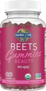 Garden of Life Garden of Life - Beauty Beets Gummies, Raspberry, 60 żelek 1