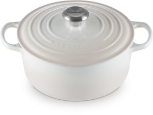 le creuset Le Creuset Signature Roaster round 24cm meringue (21177247164430) 2