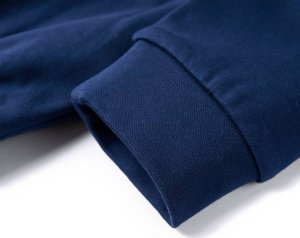 vidaXL Bluza dziecięca z kapturem i motywem konia, granatowa, 104 5