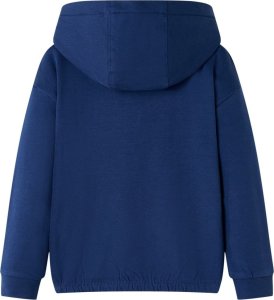 vidaXL Bluza dziecięca z kapturem i motywem konia, granatowa, 92 2