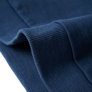 vidaXL Bluza dziecięca z nadrukiem motocykla, indygo, 104 5