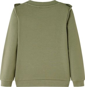 vidaXL Bluza dziecięca, khaki, 140 2