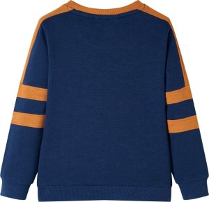 vidaXL Bluza dziecięca z nadrukiem motocykla, indygo, 92 2