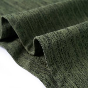 vidaXL Koszulka dziecięca z długimi rękawami, nadruk goryla, khaki melanż 128 6