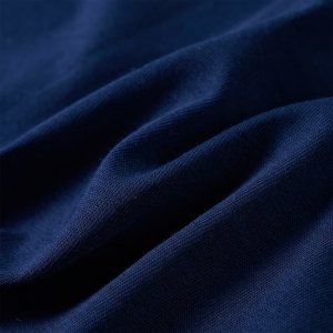 vidaXL Koszulka dziecięca z długimi rękawami, pies w wyścigówce, granat, 128 7