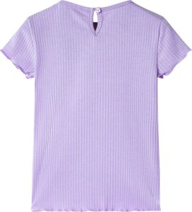 vidaXL Koszulka dziecięca z krótkimi rękawami, liliowa, 104 2