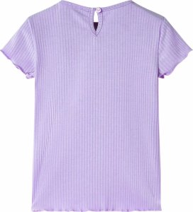 vidaXL Koszulka dziecięca z krótkimi rękawami, liliowa, 92 2