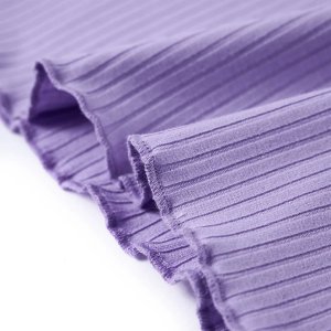 vidaXL Koszulka dziecięca z krótkimi rękawami, liliowa, 92 6