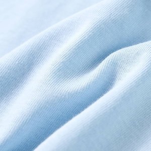 vidaXL Koszulka dziecięca z nadrukiem busa, jasnoniebieska, 104 7