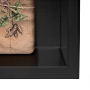 Rea PÓŁKA WNĘKOWA ŁAZIENKOWA 30x30 czarny mat 5