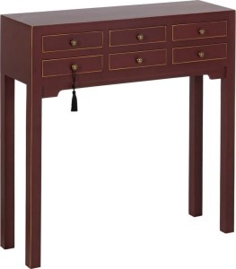 Bigbuy Home Konsola Drewno świerkowe Drewno MDF 85 x 26 x 85 cm 1