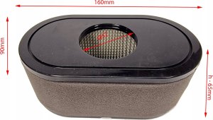 Stiga Filtr powietrza do silników o pojemności 586 cm3 i 635 cm3 118551590/0 5