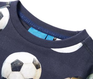 vidaXL Bluza dziecięca, granatowa, 104 3