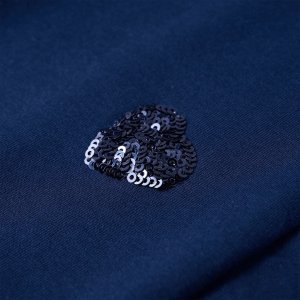 vidaXL Bluza dziecięca, granatowa, 116 5