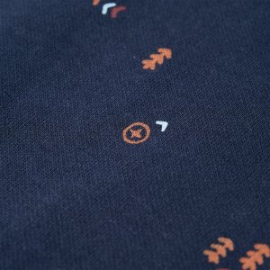 vidaXL Bluza dziecięca, granatowy melanż, 92 4