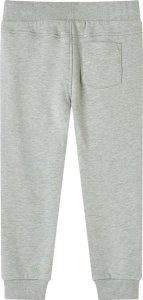 vidaXL Dziecięce spodnie dresowe, jasne khaki, 104 2