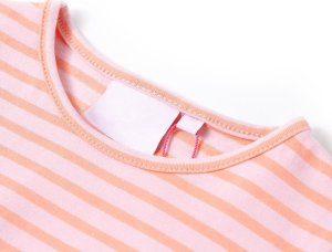 vidaXL Koszulka dziecięca z krótkimi rękawami, różowa, 104 3