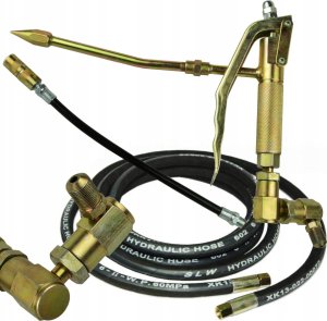 Geko Pistolet do towotnicy pneumatycznej + metalowy i gumowy wężyk (25) 9