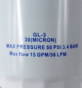 Geko Filtr paliwa do pompy oleju,mini dystrybutora (24/25/1001/2cz.) 17