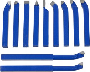 Geko Komplet noży tokarskich 11szt. 10x10mm (24) 3