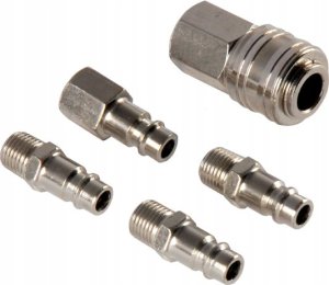 Geko Zestaw szybkozłączek pneumatycznych 5el. (100) 4