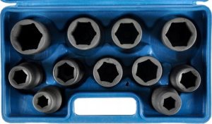Geko Kpl. nasadek udarowych 1" do klucza przekł. 11el/17-41mm(3) 13