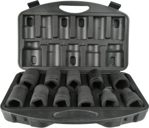 Geko Kpl. nasadek udarowych 1" do klucza przekł. 11el/17-41mm(3) 2