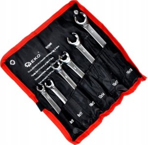 Geko Klucze półotwarte do przewodów hamulcowych 6el. 8-18mm(20) 8